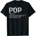 thumbnail image 1 of Mens Funny Pop Definition Like A Regular Grandpa Only Cooler T-ShirtMen and women, White Black T-shirt, size: Extra large S-1464XL, 1 of 4