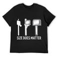 thumbnail image 1 of Mens Funny Postal Worker Quote T-Shirt Black, 1 of 5