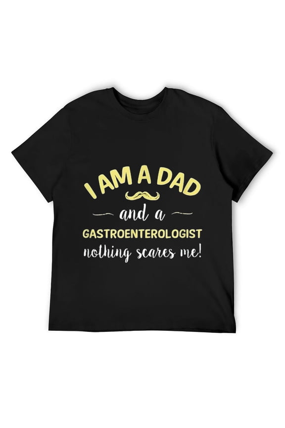 Mens Funny Present idea for a gastroenterologist T-Shirt Black