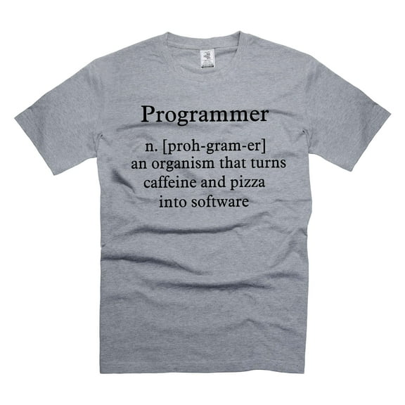 Mens Funny Programmer T-shirt Funny Saying Tee Shirt Humorous Gifts Programmer Shirts