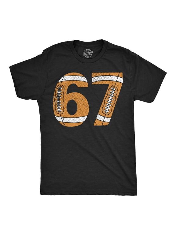 Mens Funny T Shirts 6 7 Football Sarcastic Viral Meme Tee For Men Graphic Tees