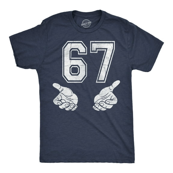 Funny Six Seven 6 7 Meme Gen Alpha Slang 6 7 Hands T-Shirt Graphic Tees