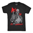 thumbnail image 1 of Mens Funny T Shirts AI Is Skynet Approved Sarcastic Terminator 2 Movie Tee For Men Graphic Tees, 1 of 9