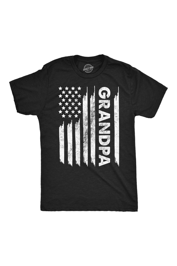 Mens Funny T Shirts American Flag Grandpa Sarcastic Fourth Of July Tee for Men Graphic Tees