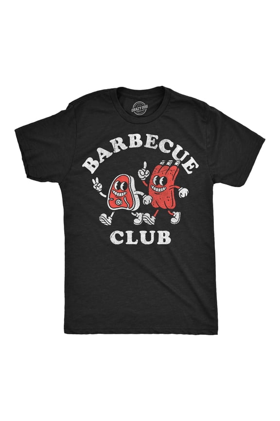 Mens Funny T Shirts Barbecue Club Sarcastic Cooking Tee For Men Graphic Tees