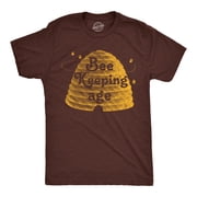 Mens Funny T Shirts Bee Keeping Age Sarcastic Novelty Graphic Tee for Men Graphic Tees