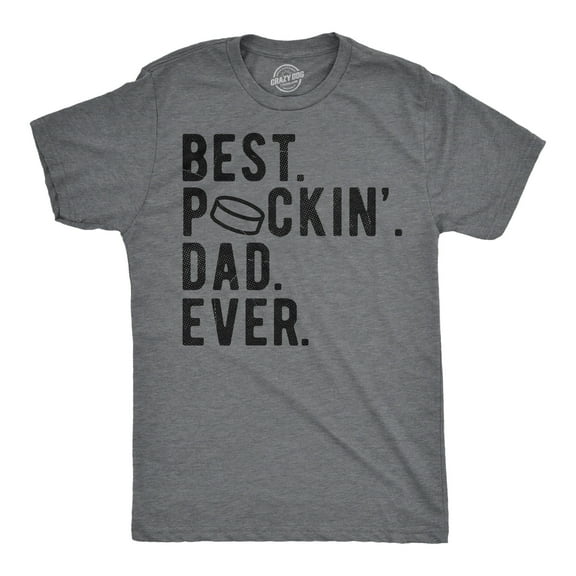 Mens Funny T Shirts Best Puckin Dad Ever Sarcastic Fathers Day Graphic Novelty Tee for Men Graphic Tees