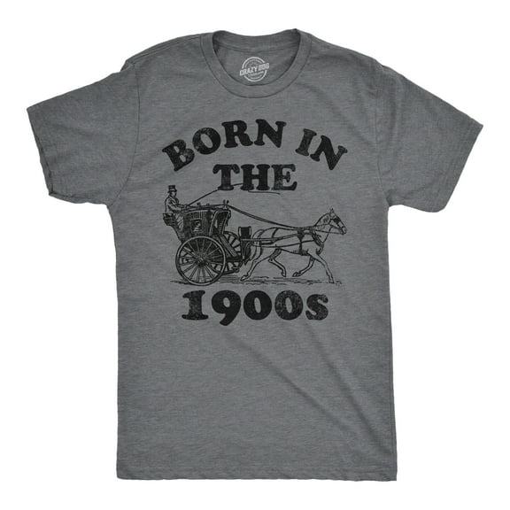 Mens Funny T Shirts Born In The 1900s Sarcastic Graphic Tee for Men Graphic Tees