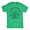 thumbnail image 1 of Mens Funny T Shirts Camp Cotton Mouth Sarcastic 420 Graphic Tee For Men Graphic Tees, 1 of 5