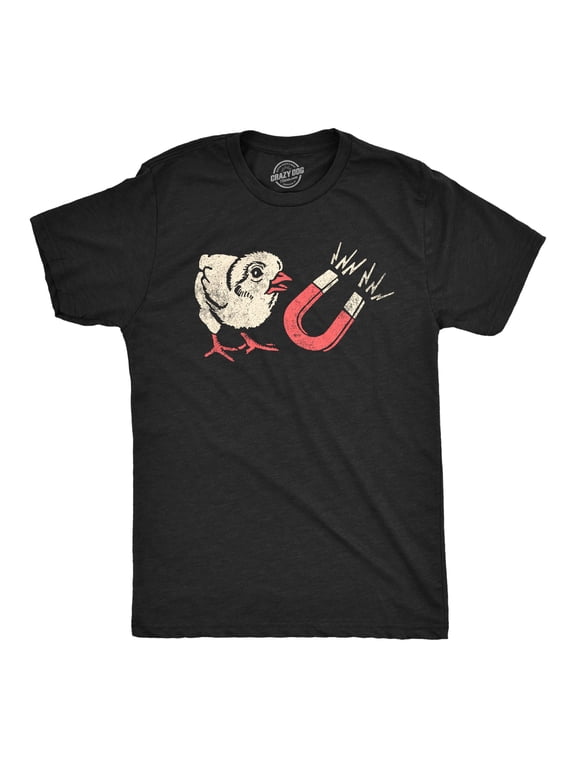 Mens Funny T Shirts Chick Magnet Sarcastic Graphic Tee for Men Graphic Tees
