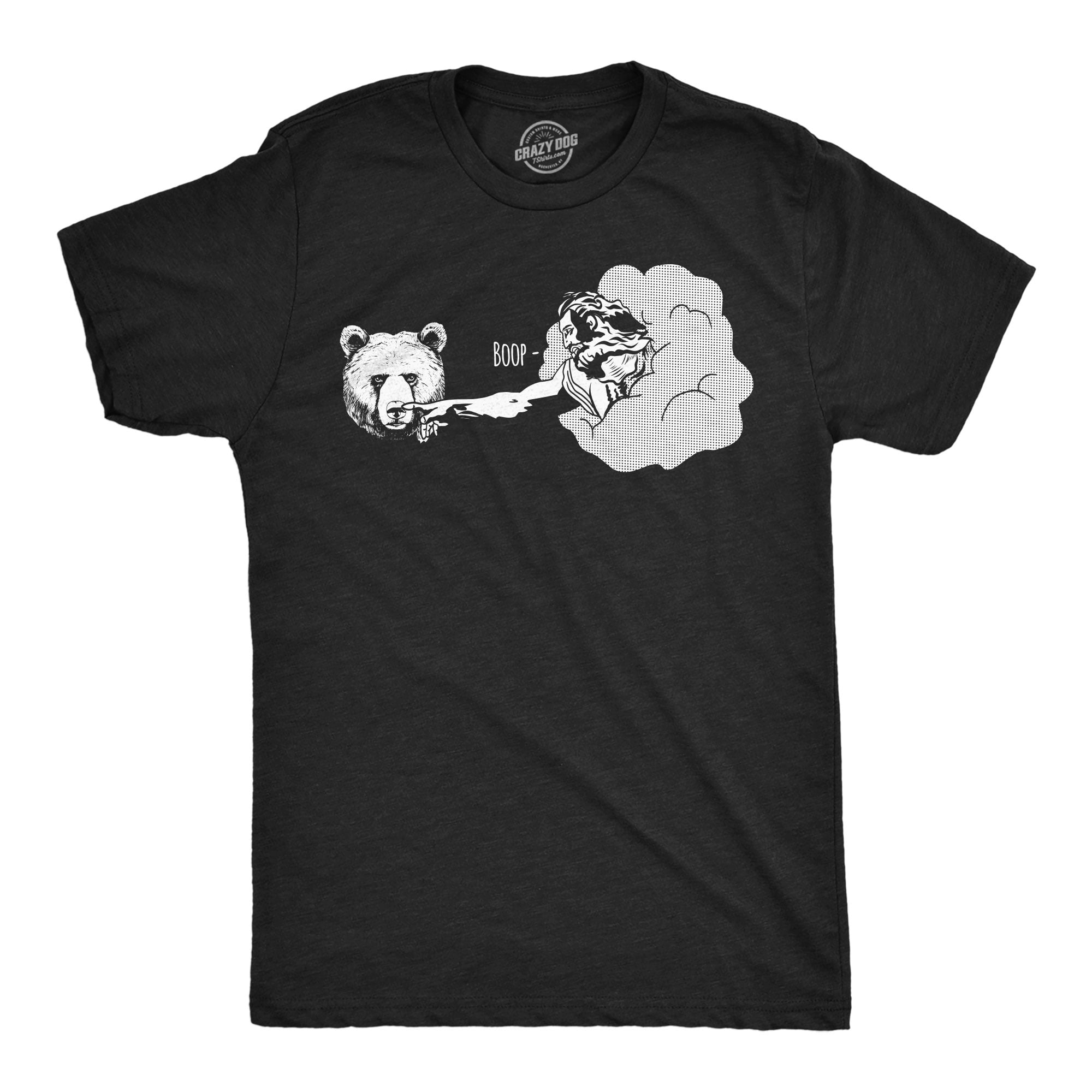 Mens Funny T Shirts Creation Of Boop Sarcastic Graphic Novelty Tee for ...