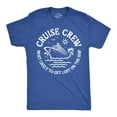 thumbnail image 1 of Mens Funny T Shirts Cruise Crew Most Likely to Get Lost On The Ship Sarcastic Graphic Novelty Tee for Men Graphic Tees, 1 of 7