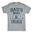 thumbnail image 1 of Mens Funny T Shirts Dads Bait and Tackle Sarcastic Fathers Day Graphic Novelty Fishing Tee for Men Graphic Tees, 1 of 7