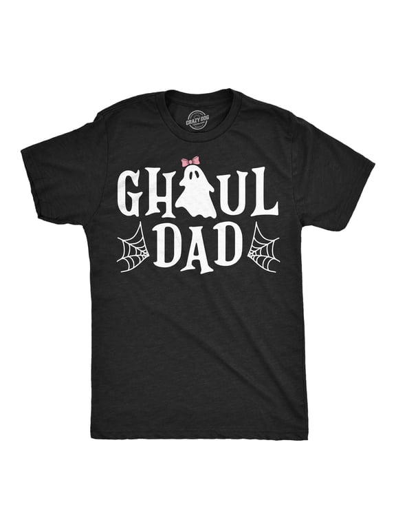 Mens Funny T Shirts Ghoul Dad Sarcastic Halloween Tee For Dads Graphic Tees