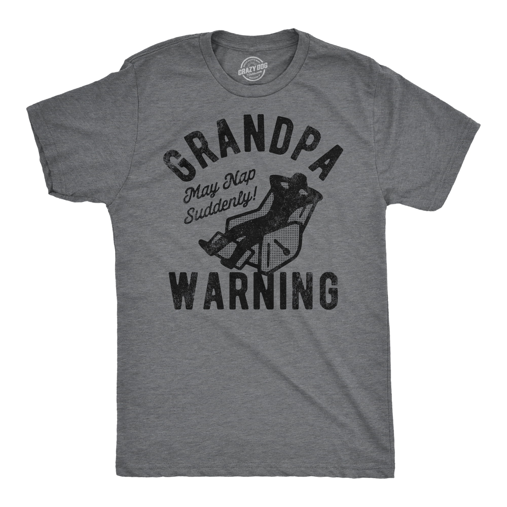 Mens Reel Cool Grandpa T shirt Funny Graphic Novelty Fishing Tee