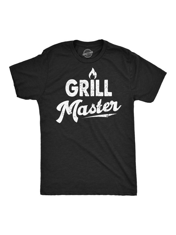 Mens Funny T Shirts Grill Master Cookout Tee For Men Graphic Tees