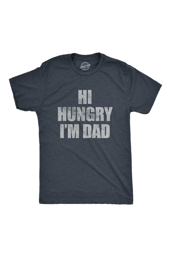 Mens Funny T Shirts Hi Hungry Im Dad Sarcastic Corny Joke Graphic Novelty Tee for Men Graphic Tees