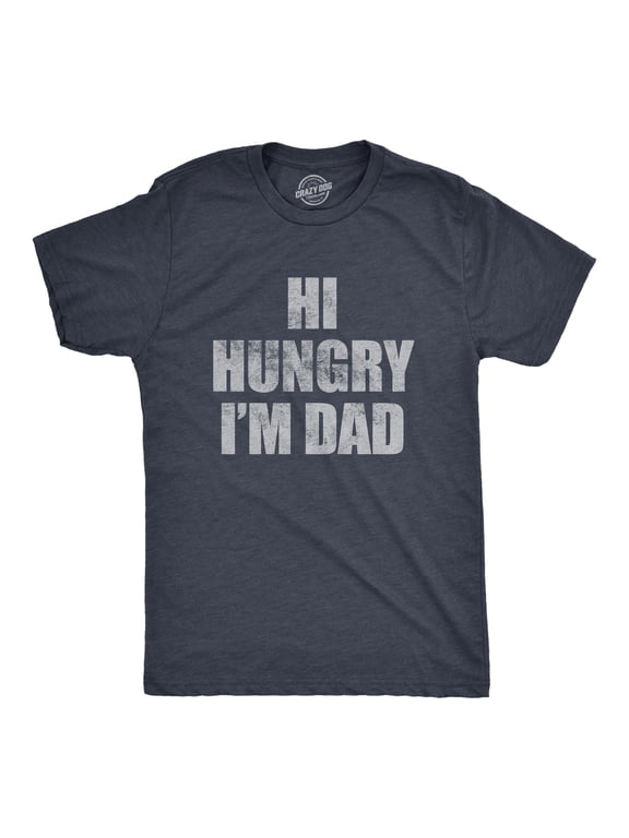 Mens Funny T Shirts Hi Hungry Im Dad Sarcastic Corny Joke Graphic Novelty Tee for Men Graphic Tees
