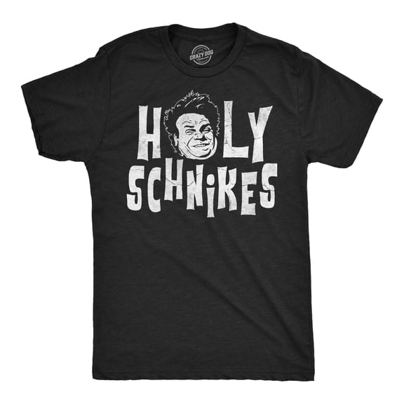 Mens Funny T Shirts Holy Schnikes Sarcastic Chris Farley Graphic Movie Quote Novelty Tee For Men Graphic Tees