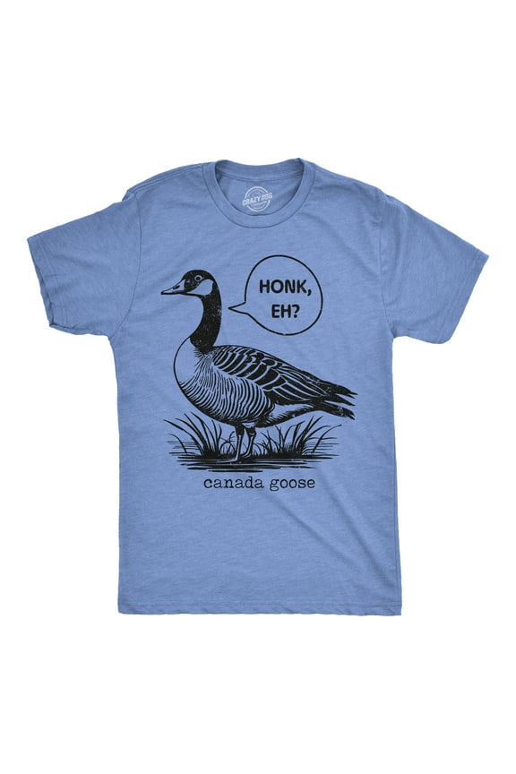 Mens Funny T Shirts Honk Eh Canadian Goose Sarcastic Canadian Graphic Novelty Tee for Men Graphic Tees