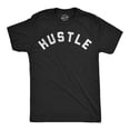 thumbnail image 1 of Mens Funny T Shirts Hustle Sarcastic Text Graphic Novelty Tee for Men Graphic Tees, 1 of 9