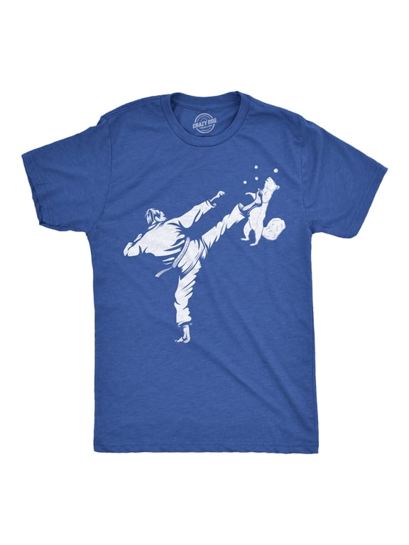 Mens Funny T Shirts Karate Kicked Squirrel Sarcastic Fighting Graphic Tee Graphic Tees