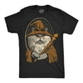 thumbnail image 1 of Mens Funny T Shirts Kitty Wizard Magic Cat Graphic Tee for Men Graphic Tees, 1 of 9