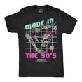 thumbnail image 1 of Mens Funny T Shirts Made In The 90s Retro Terminator 2 Movie Tee For Men Graphic Tees, 1 of 9