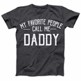 thumbnail image 1 of Mens Funny T Shirts My Favorite People Call Me Daddy Fathers Day Graphic Tee for Men Vintage Family Quote Tshirt Graphic Tees, 1 of 6
