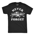 thumbnail image 1 of Mens Funny T Shirts Never Forget Retro Technology Sarcastic Tee For Men Graphic Tees, 1 of 9