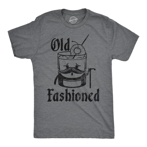 Mens Funny T Shirts Old Fashioned Sarcastic Liquor Graphic Novelty Tee ...