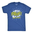 thumbnail image 1 of Mens Funny T Shirts Poof I Lost Interest Sarcastic Graphic Tee for Men Graphic Tees, 1 of 8