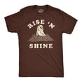thumbnail image 1 of Mens Funny T Shirts Rise N Shine Ground Hogs Day Graphic Tee for Men Graphic Tees, 1 of 9