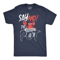 thumbnail image 1 of Mens Funny T Shirts Say No to Pot Sarcastic Lobster Graphic Novelty Tee for Men Graphic Tees, 1 of 9