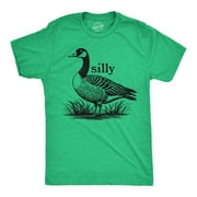 Mens Funny T Shirts Silly Goose Sarcastic Graphic Tee for Men Graphic Tees