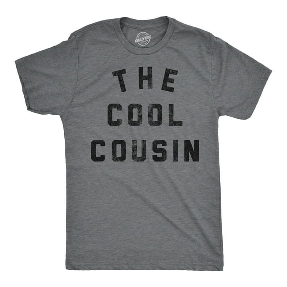 Mens Funny T Shirts The Cool Cousin Sarcastic Family Reunion Graphic Tee for Men Graphic Tees