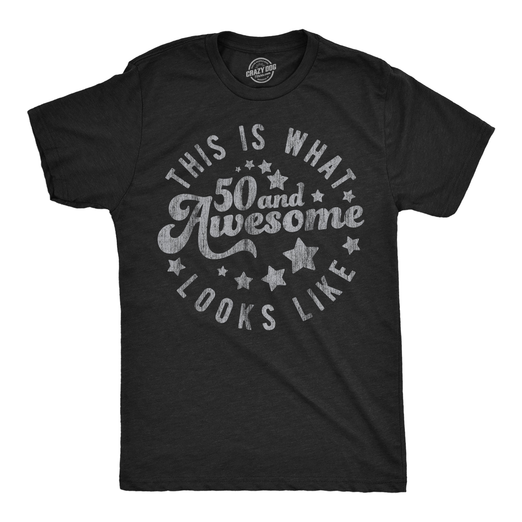 Mens Funny T Shirts This Is What 50 and Awesome Looks Like Sarcastic ...