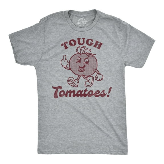 Mens Funny T Shirts Tough Tomatoes Sarcastic Rude Tomato Graphic Tee for Men Graphic Tees