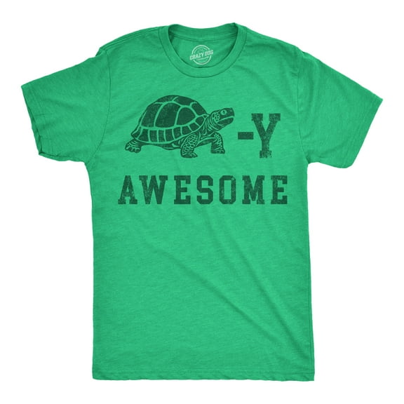 Mens Funny T Shirts Turtley Awesome Sarcastic Turtle Graphic Novelty Tee for Men Graphic Tees