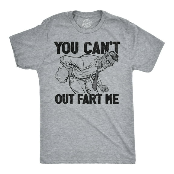 Mens Funny T Shirts You Cant Out Fart Me Sarcastic Graphic Novelty Tee for Men Graphic Tees