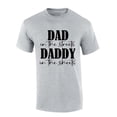 thumbnail image 1 of Mens Funny Tshirt Dad in the Streets Daddy in the Sheets Short Sleeve T-shirt Graphic Tee-Sports Grey-xxl, 1 of 1