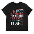 thumbnail image 1 of Mens Funny Tshirt. Pacu Nurse You Breathe I'll Do Everything Else Black, 1 of 5