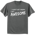 thumbnail image 1 of Mens Funny Tshirts Beer Wine Graphic Tee, 1 of 1