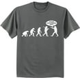 thumbnail image 1 of Mens Funny Tshirts Evolution Man Graphic Tee, 1 of 1