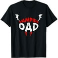 thumbnail image 1 of Mens Funny Vampire Dad Halloween Party Costume T Shirt, 1 of 3