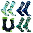 thumbnail image 1 of Mens Funny Video Game Socks Bundle 4 Pack Socks With Awesome Graphics for Men, 1 of 7