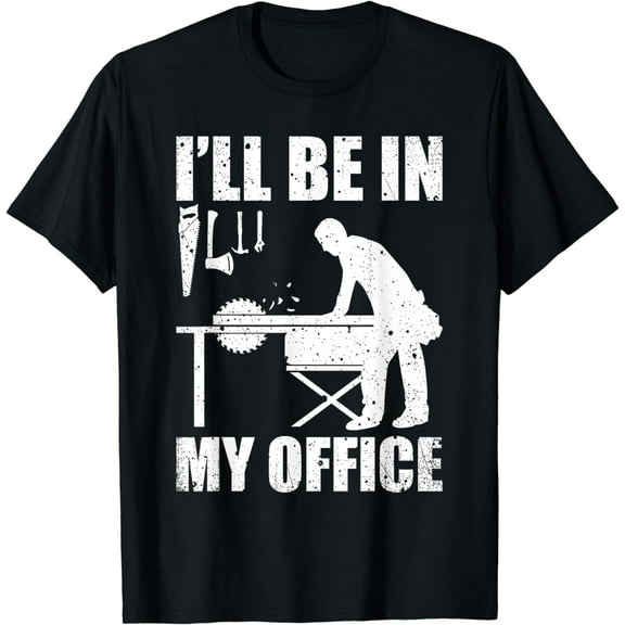 Mens Funny Woodworking Carpenter Carpentry Woodworker Gift Short Sleeve T-Shirt