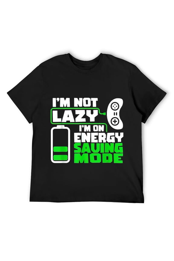 Mens Funny gaming quote shirt, gamer gift idea T-Shirt Black