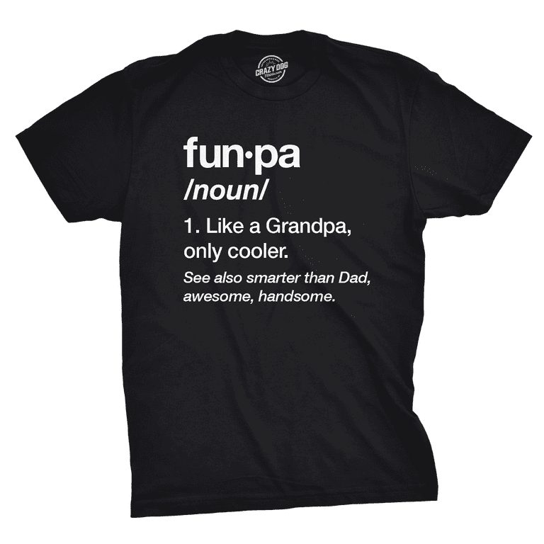 Mens Papa Like A Grandpa Only Cooler T-Shirt Fathers Day Gift Tee Mens Papa Like A Grandpa Only Cooler T-Shirt Fathers Day Gift Tee