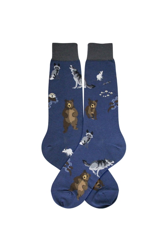 Mens Furry Friends Socks